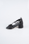 Black Kid Shoe SE796