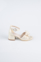 Gold Skin Kid Shoe SE712