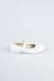 White Leather Kid Shoe SE201