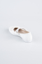 White Leather Kid Shoe SE201
