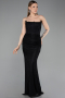 Long Black Dantelle Mermaid Prom Dress ABU5933