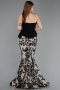 Long Black Haute Couture Dress ABU5954