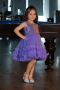 Short Purple Girl Dress ABK2570