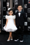 White Short Satin Girl Dress ABK2573