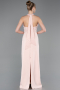 Long Powder Color Prom Gown ABU5971