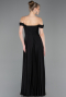 Long Black Prom Gown ABU5938