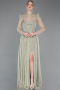 Long Mint Dantelle Evening Dress ABU5887