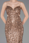 Long Copper Prom Gown ABU5980