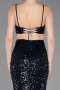 Long Navy Blue Prom Gown ABU5980