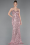 Long Powder Color Prom Gown ABU5980