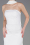 Long White Evening Dress ABU5981