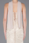 Long Beige Beaded Evening Dress ABU5983