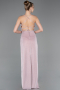 Long Powder Color Prom Gown ABU6008