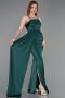 Long Emerald Green Prom Gown ABU5992