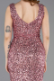 Powder Color Long Evening Dress ABU5281