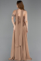 Copper Long Chiffon Evening Dress ABU5486