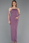 Lavender Long Beaded Evening Dress ABU5550