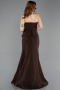 Long Brown Evening Dress ABU5997