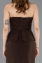 Long Brown Evening Dress ABU5997
