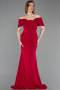 Long Dark Fuchsia Evening Dress ABU6002