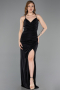 Long Black Prom Gown ABU6008