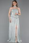 Mint Long Chiffon Evening Dress ABU5786