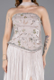 Mink Long Chiffon Evening Dress ABU5786