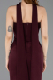 Midi Cherry Colored Cocktail Dress ABK2593