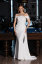 Long White Evening Dress ABU6001