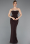 Long Brown Evening Dress ABU6020