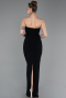 Long Black Evening Dress ABU6020