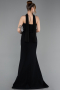 Long Black Evening Dress ABU6017