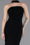 Long Black Evening Dress ABU6017