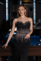 Long Black Evening Dress ABU5997