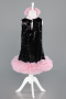 Short Black Girl Dress ABK2574