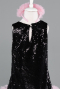 Short Black Girl Dress ABK2574