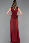Long Burgundy Prom Gown ABU6043