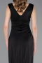 Long Black Prom Gown ABU6043
