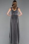 Long Anthracite Prom Gown ABU6045