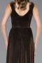 Long Copper Prom Gown ABU6045