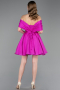 Short Fuchsia Cocktail Dress ABK2604