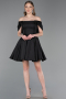 Short Black Cocktail Dress ABK2604