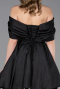 Short Black Cocktail Dress ABK2604