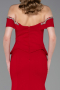 Red Long Mermaid Prom Dress ABU5755