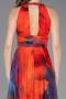 Long Orange Evening Dress ABU6048