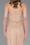 Copper Long Dantelle Mermaid Prom Dress ABU5933