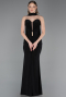Long Black Prom Gown ABU6051