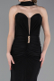 Long Black Prom Gown ABU6051