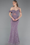 Long Lavender Evening Dress ABU6059