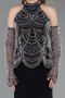 Black Long Evening Dress ABU5787